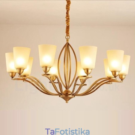Ενσωματωμένος μεταλλικός πολυέλαιος 10 Light Rustic Lodge Ενσωματωμένος μεταλλικός πολυέλαιος 10 Light Rustic Lodge