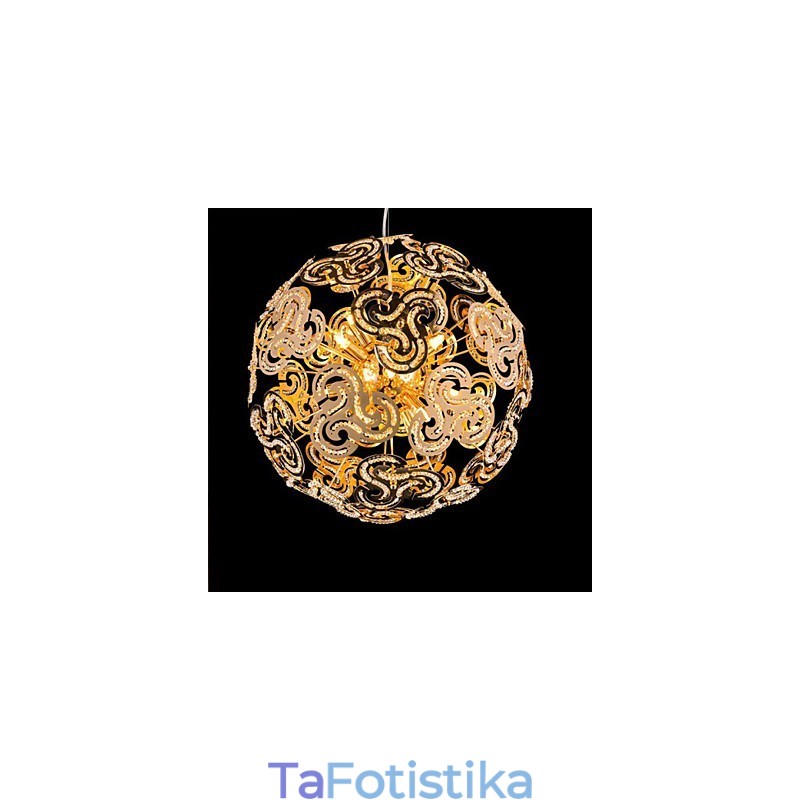 Απλό μοντέρνο κρεμαστό φως πολυελαίου Crystal Ball Globe