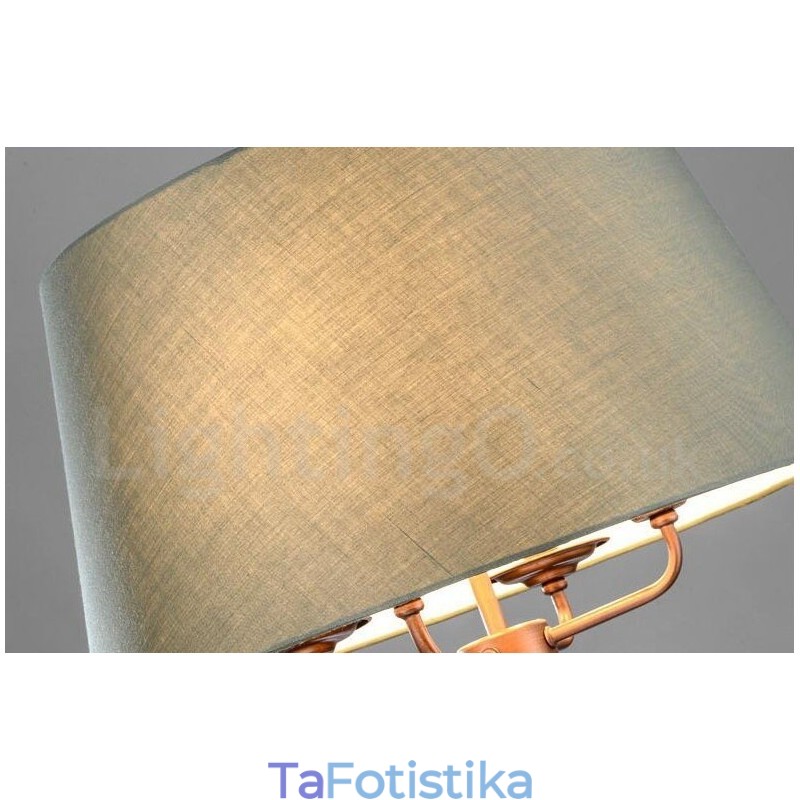 Ενσωματωμένος μεταλλικός πολυέλαιος 4 Light Rustic Lodge