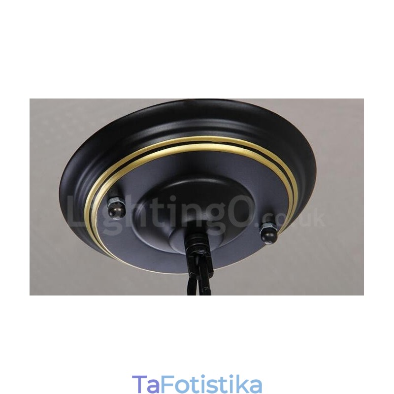 Ενσωματωμένος μεταλλικός πολυέλαιος 8 Light Rustic Lodge