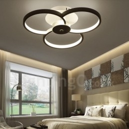 3 Light Modern Contemporary Ενσωματωμένος Μεταλλικός Πολυέλαιος