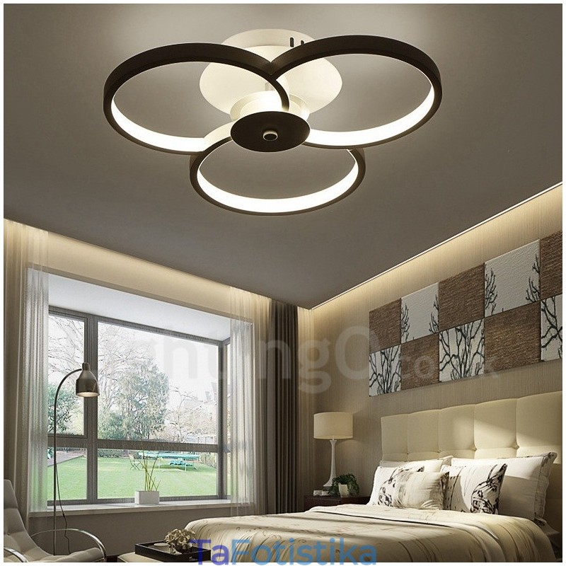3 Light Modern Contemporary Ενσωματωμένος Μεταλλικός Πολυέλαιος