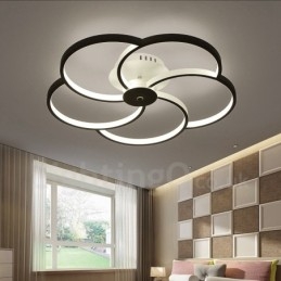 5 Light Modern Contemporary Ενσωματωμένος Μεταλλικός Πολυέλαιος
