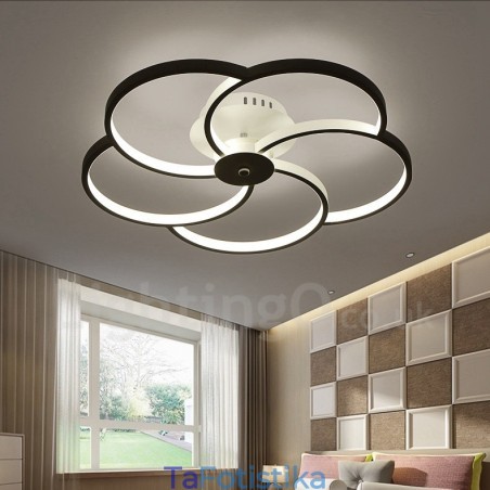 5 Light Modern Contemporary Ενσωματωμένος Μεταλλικός Πολυέλαιος 5 Light Modern Contemporary Ενσωματωμένος Μεταλλικός Πολυέλαιος