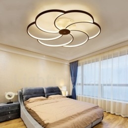 6 Light Modern Contemporary Ενσωματωμένος Μεταλλικός Πολυέλαιος