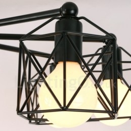 Ενσωματωμένος πολυέλαιος 3 Light Rustic Lodge