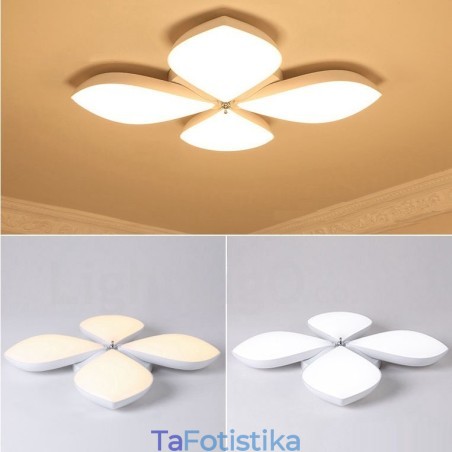 4 Light Modern Contemporary Integrated Metal Flush Mount Light 4 Light Modern Contemporary Integrated Metal Flush Mount Light