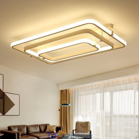 3 Rings Modern Contemporary Integrated Flush Mount Light 3 Rings Modern Contemporary Integrated Flush Mount Light