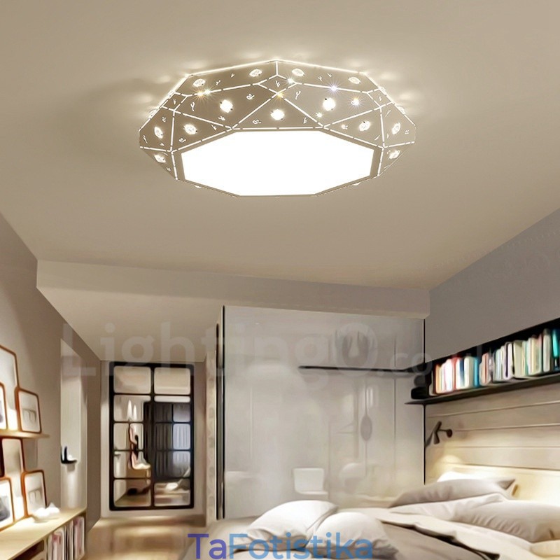 Μοντέρνο Σύγχρονο Ενσωματωμένο Μεταλλικό Φωτιστικό Στεγανοποίησης