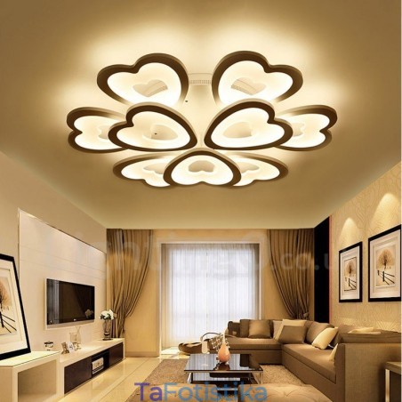 9 Light Modern Contemporary Integrated Flush Mount Light 9 Light Modern Contemporary Integrated Flush Mount Light