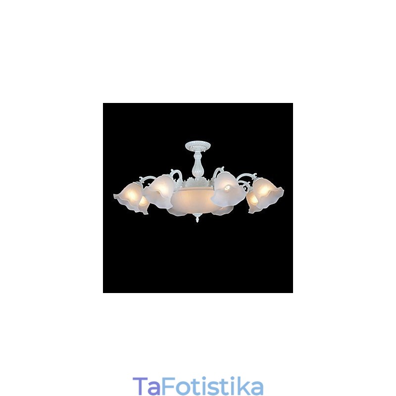 Flush Mount White European Retro Classic