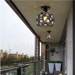 1 Light Rustic Lodge Ενσωματωμένο κρεμαστό φωτιστικό