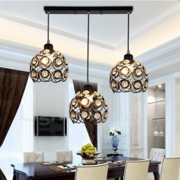 Ενσωματωμένο κρεμαστό φωτιστικό 3 Light Rustic Lodge