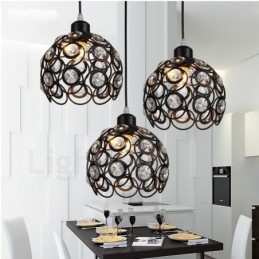 Ενσωματωμένο κρεμαστό φωτιστικό 3 Light Rustic Lodge