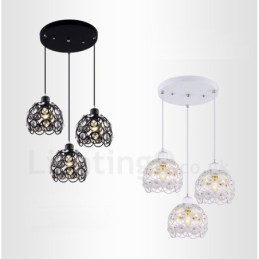 Ενσωματωμένο κρεμαστό φωτιστικό 3 Light Rustic Lodge