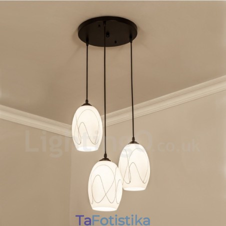 3 Light Rustic Lodge Ενσωματωμένο μεταλλικό κρεμαστό φως 3 Light Rustic Lodge Ενσωματωμένο μεταλλικό κρεμαστό φως