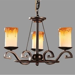 Μελετήστε το φωτιστικό The Antique Candle Iron Chandelier