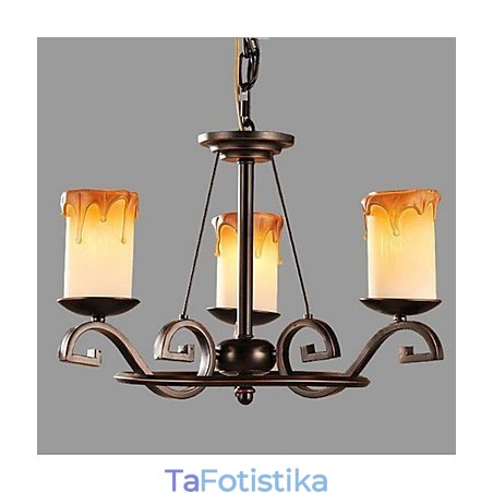 Μελετήστε το φωτιστικό The Antique Candle Iron Chandelier Μελετήστε το φωτιστικό The Antique Candle Iron Chandelier