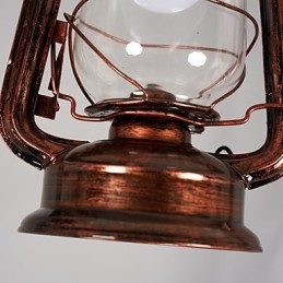 Ρουστίκ Lodge Vintage ρετρό μίνι μεταλλικό κρεμαστό φως