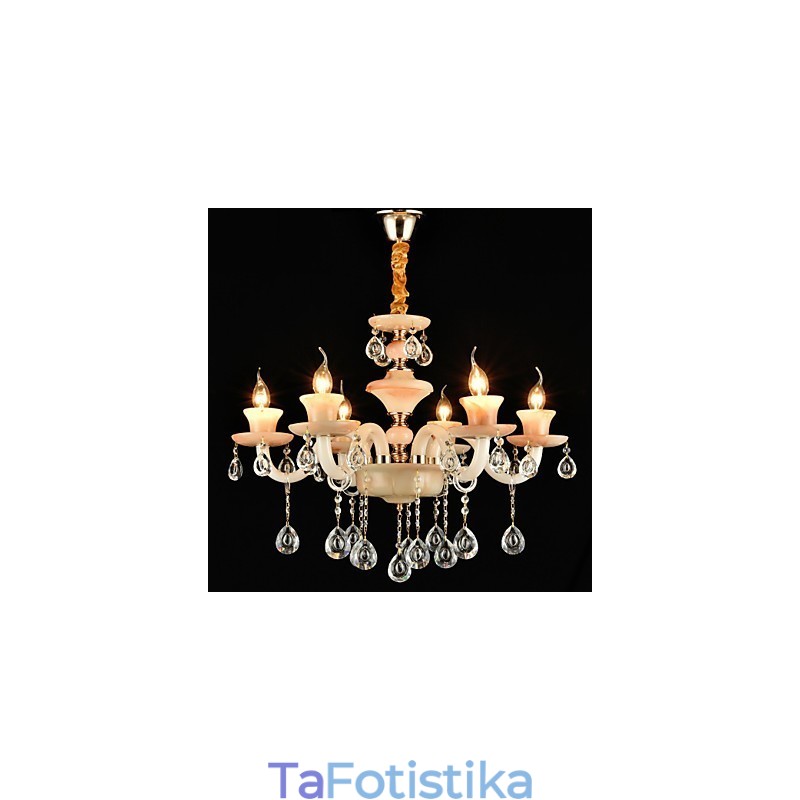 Μοντέρνο σύγχρονο παραδοσιακό κλασικό ηλεκτρολυμένο χαρακτηριστικό για κρυστάλλινο μίνι μεταλλικό πολυέλαιο