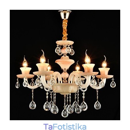 Μοντέρνο σύγχρονο παραδοσιακό κλασικό ηλεκτρολυμένο χαρακτηριστικό για κρυστάλλινο μίνι μεταλλικό πολυέλαιο