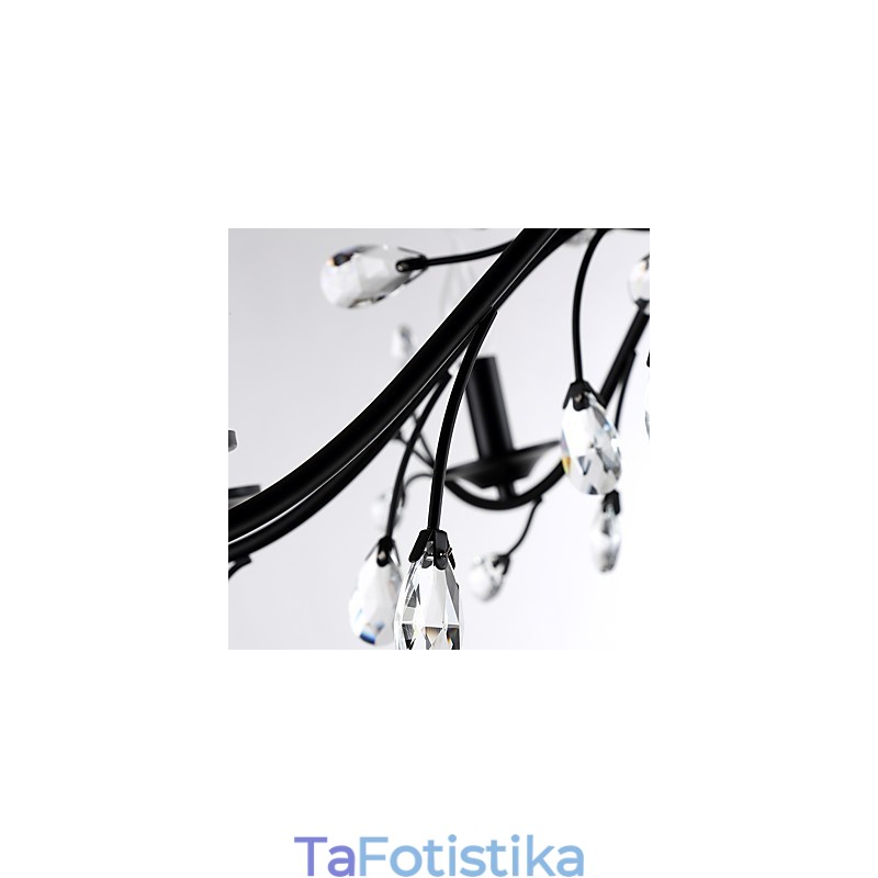 9 Lights Crystal Chandelier Μοντέρνα Σύγχρονη Παραδοσιακή Κλασική Vintage Ρετρό Χώρα Ζωγραφική