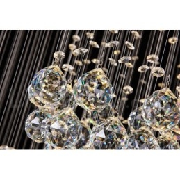 Extra Length 5 Met Crystal Long Drop Pendant Lights Modern Chandelier Home Κρεμαστό Φωτιστικό Πολυέλαιος Φωτιστικά Φωτιστικά