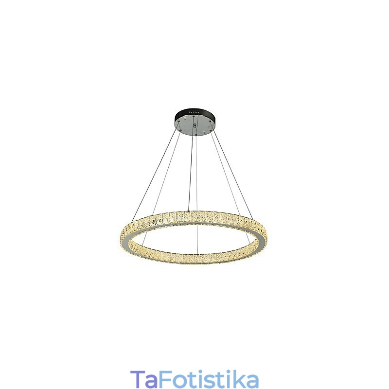 Κρεμαστό φωτιστικό οροφής με ρυθμιζόμενο δακτύλιο Μοντέρνος φωτισμός πολυελαίου εσωτερικού χώρου με τηλεχειριστήριο