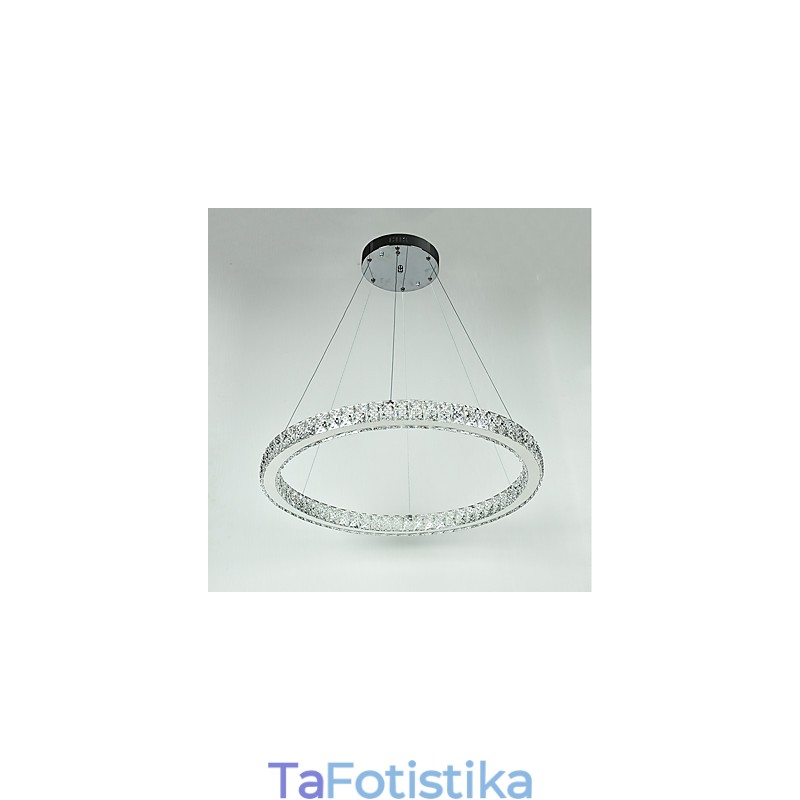 Κρεμαστό φωτιστικό οροφής με ρυθμιζόμενο δακτύλιο Μοντέρνος φωτισμός πολυελαίου εσωτερικού χώρου με τηλεχειριστήριο