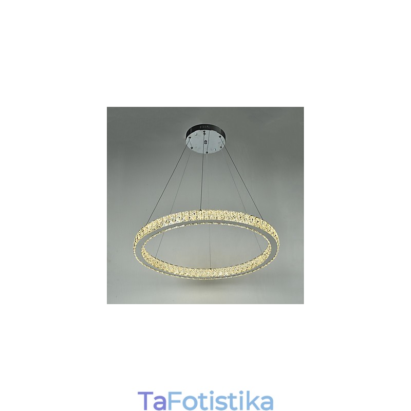 Κρεμαστό φωτιστικό οροφής με ρυθμιζόμενο δακτύλιο Μοντέρνος φωτισμός πολυελαίου εσωτερικού χώρου με τηλεχειριστήριο