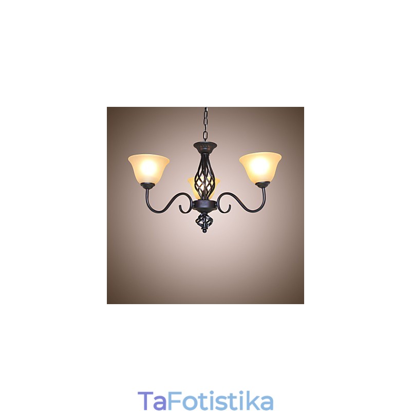 Παραδοσιακό Classic Rustic Lodge Vintage Retro Country Others Χαρακτηριστικό για Mini Style Designers Μεταλλικός πολυέλαιος