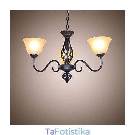 Παραδοσιακό Classic Rustic Lodge Vintage Retro Country Others Χαρακτηριστικό για Mini Style Designers Μεταλλικός πολυέλαιος