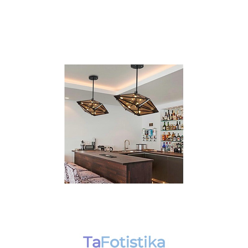 Παραδοσιακός κλασικός ρετρό επιμεταλλωμένος μεταλλικός πολυέλαιος για σχεδιαστές