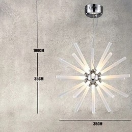 Φωτιστικά και φανάρια καθιστών σφαιρών Droplight
