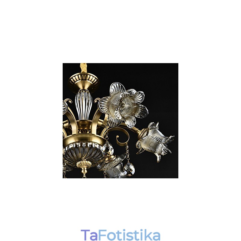 Ρουστίκ Lodge Painting Feature for Designers Metal Indoor Shops 2 Bulbs Chandelier
