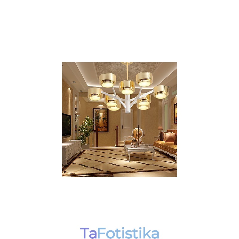 Personality Μοντέρνο Μινιμαλιστικό Φωτιστικό Οροφής Πολυέλαιος