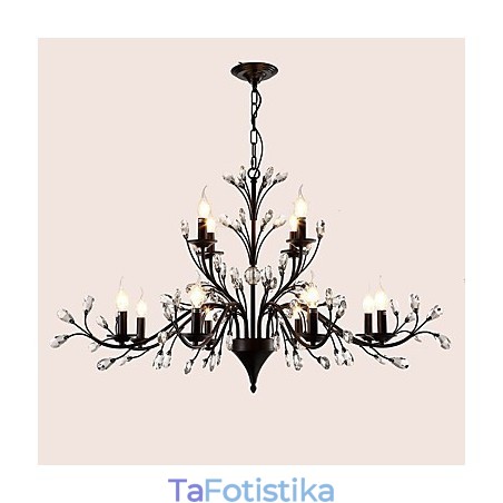 12 Lights Crystal Chandelier Μοντέρνα Σύγχρονη Παραδοσιακή Κλασική Vintage Ρετρό Χώρα Ζωγραφική 12 Lights Crystal Chandelier Μοντέρνα Σύγχρονη Παραδοσιακή Κλασική Vintage Ρετρό Χώρα Ζωγραφική