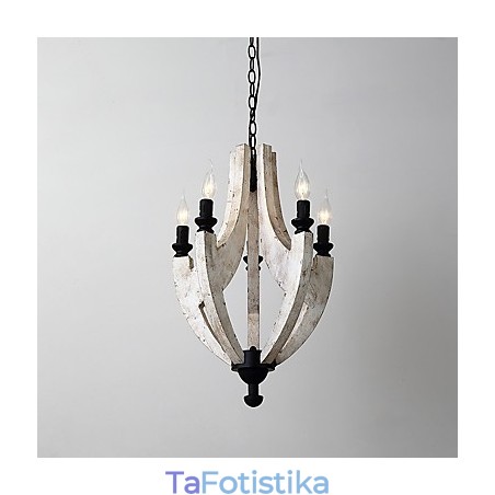 Vintage Ζωγραφική Χαρακτηριστικό Mini Style Wood Bamboo Lamp the Decorate Pendent Lamp Vintage Ζωγραφική Χαρακτηριστικό Mini Style Wood Bamboo Lamp the Decorate Pendent Lamp