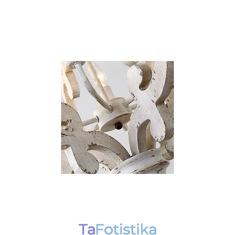 Vintage Ζωγραφική Χαρακτηριστικό Mini Style Wood Bamboo Lamp the Decorate Pendent Lamp