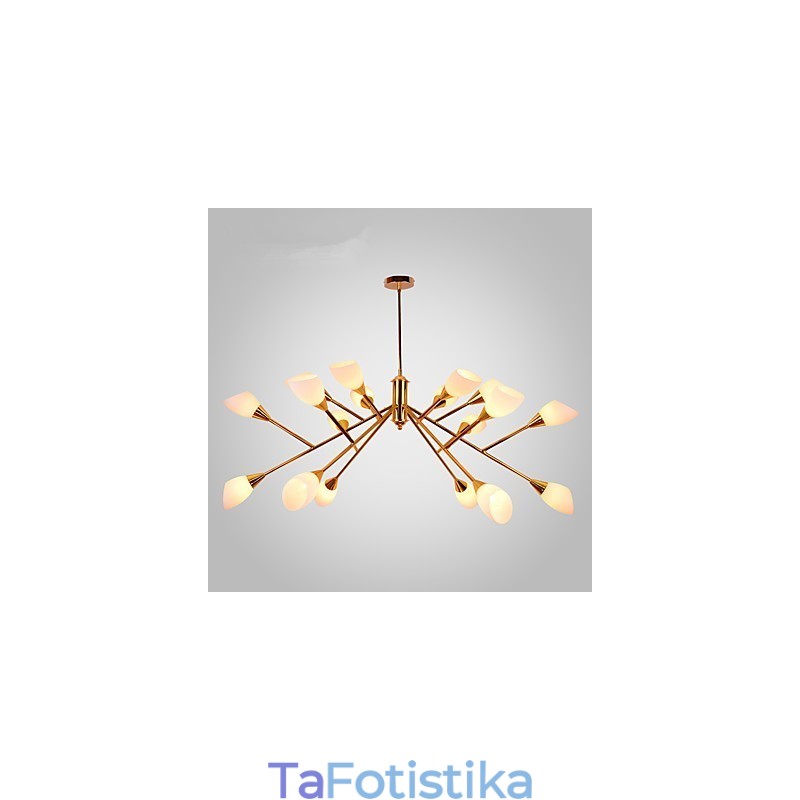 Nordic Simple Atmospheric Pastoral Chandelier Creative Lobby Chandelier Lamp
