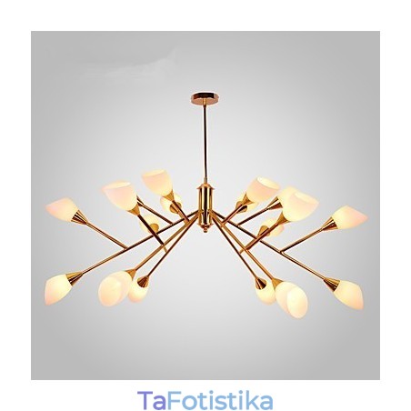 Nordic Simple Atmospheric Pastoral Chandelier Creative Lobby Chandelier Lamp Nordic Simple Atmospheric Pastoral Chandelier Creative Lobby Chandelier Lamp