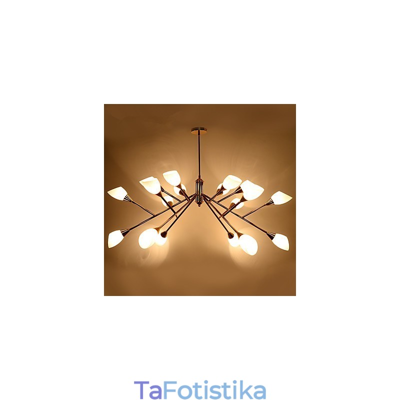 Nordic Simple Atmospheric Pastoral Chandelier Creative Lobby Chandelier Lamp