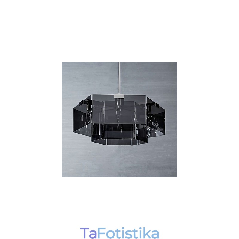 Ρουστίκ Lodge Painting Feature for Designers Metal Indoor 6 Bulbs Chandelier