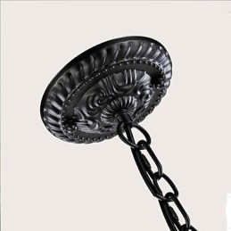 Πολυέλαιος Απλό Κρυστάλλινο Σιδερένιο Κερί Φωτάκια Διακοσμητικά Φωτιστικά Φωτιστικά