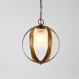 Loft Metal Amercian Industrial Style Χρώμα ζωγραφικής με γυάλινο ευρωπαϊκό φωτιστικό πολυελαίου το Διακοσμητικό κρεμαστό φωτιστικό εσωτερικού χώρου