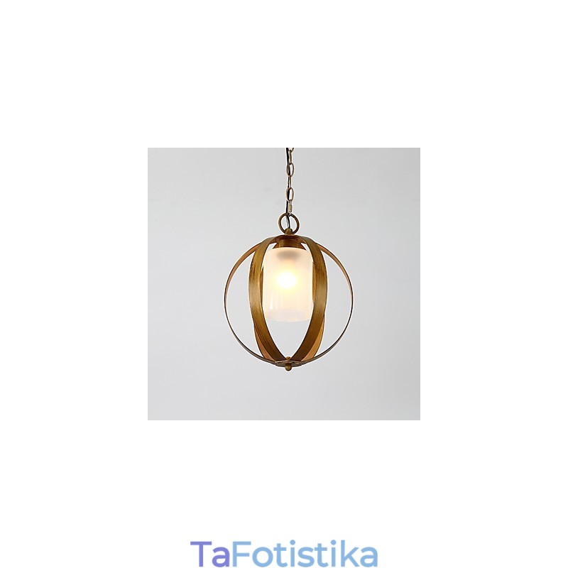 Loft Metal Amercian Industrial Style Χρώμα ζωγραφικής με γυάλινο ευρωπαϊκό φωτιστικό πολυελαίου το Διακοσμητικό κρεμαστό φωτιστικό εσωτερικού χώρου