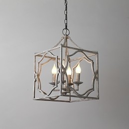 Vintage Metal Amercian Industrial Loft Painting Color European Chandelier Lamp the Indoor Decorate Pendent Lamp