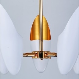 5 Light Chandelier Brief Art Μοντέρνο Σύγχρονο Κρεμαστό Φωτιστικό