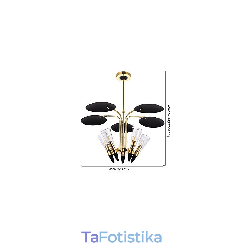 Personalized Adjustable Direction Art Chandelier Lamp Chandelier