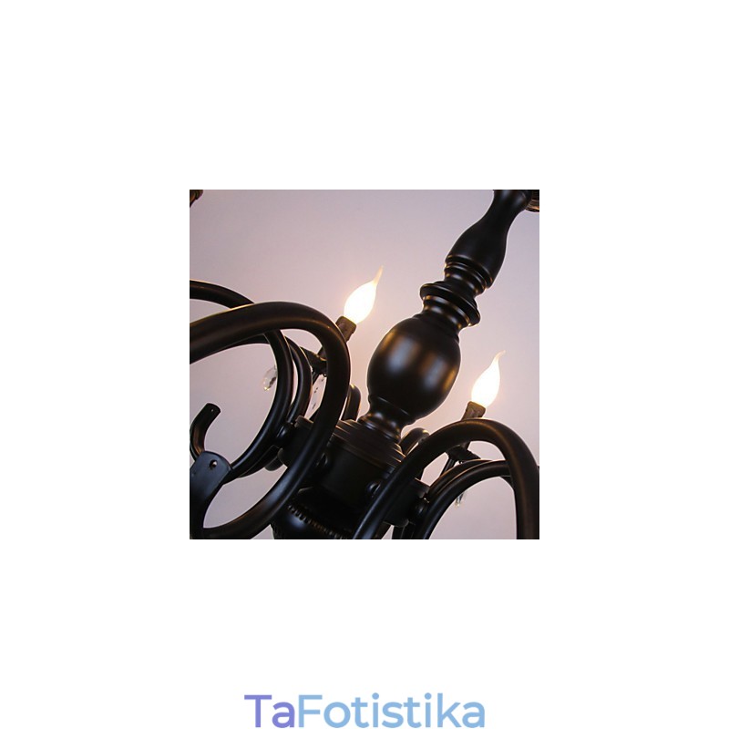 Έργο Droplight Διακόσμηση λαμπτήρων με λαμπτήρες κεριών ευρωπαϊκού στυλ